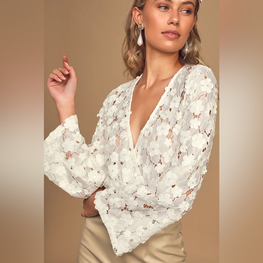 Lulus Blossom On Over Bodysuit - XL